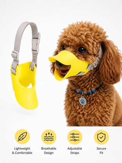 Duck Bill Dog Muzzle